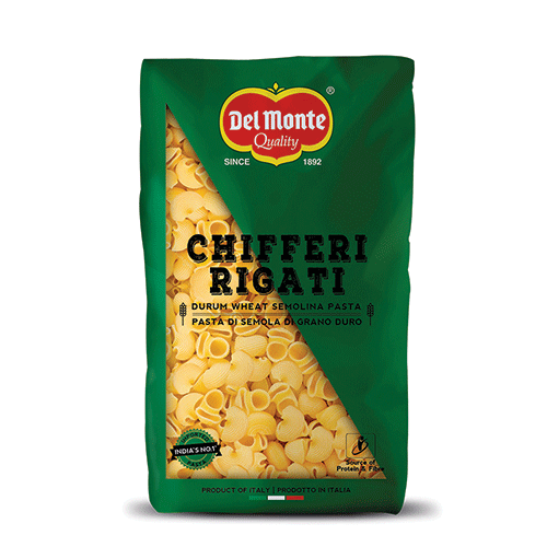 Del Monte Durum Wheat Pasta-Chifferi Rigati