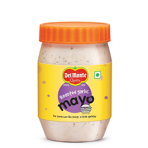 Del Monte Roasted Garlic Mayo Jar